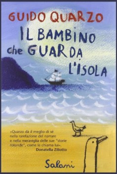 bambino che guarda l\'isola