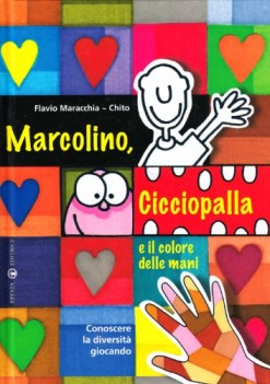 marcolino cicciopalla e il colore delle mani