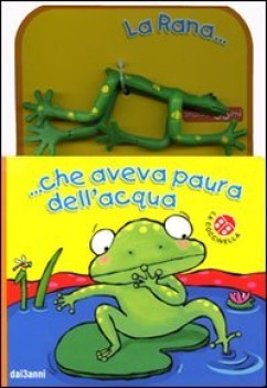 rana che aveva paura dell\'acqua