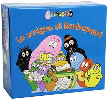 scrigno di barbapapa con gadget