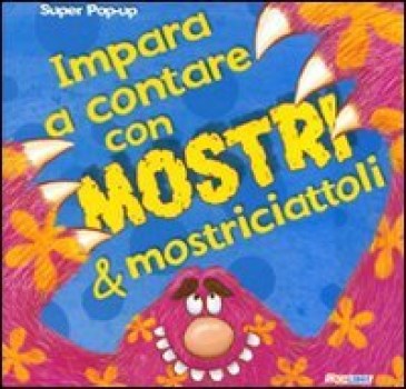 impara a contare con mostri e mostriciattoli