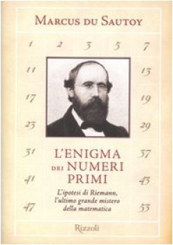 enigma dei numeri primi,  rilegato fc