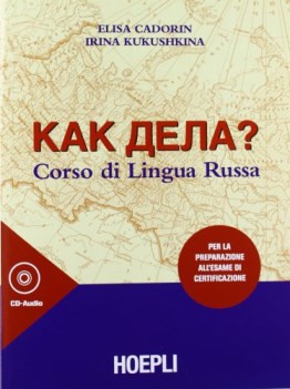 kak dela? corso di lingua russa+3cd