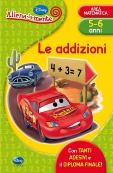 addizioni 5-6 anni con adesivi