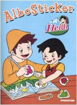 heidi albosticker. con adesivi