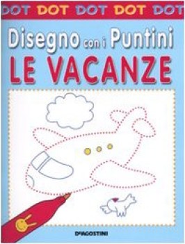 disegno con i puntini le vacanze