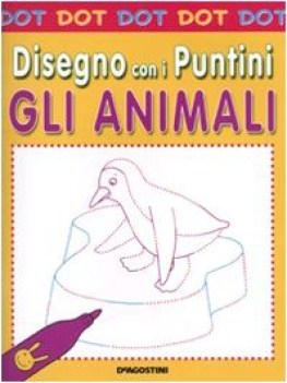 disegno con i puntini gli animali