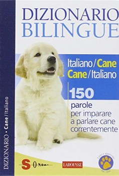 dizionario bilingue italiano-cane/cane-italiano