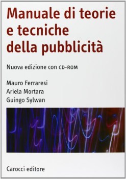 manuale di teorie e tecniche della pubblicita + cdrom