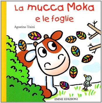 mucca moka e le foglie