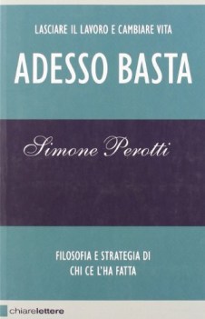 adesso basta