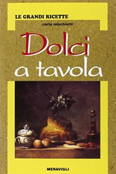 dolci a tavola