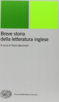 breve storia della letteratura inglese