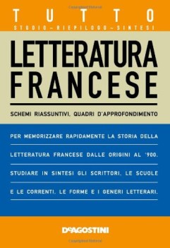 tutto letteratura francese