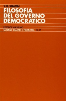 filosofia del governo democratico