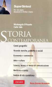 storia contemporanea ediz.agg.