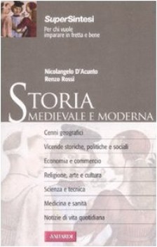 storia medievale e moderna